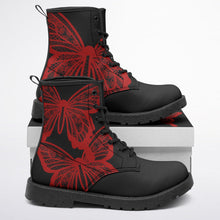 Cargar imagen en el visor de la galería, Unisex Classic Vegan Leather Boots E
