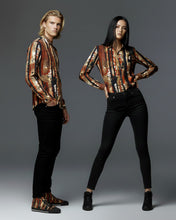 Load image into Gallery viewer, Marty Friedman Samurai Shogun crest art Long Sleeve Shirt A
