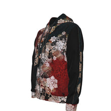 Load image into Gallery viewer, Unisex Kimono Zipper Hoodie A
