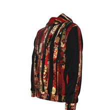 画像をギャラリービューアに読み込む, Unisex Kimono Zipper Hoodie F
