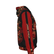 Load image into Gallery viewer, Unisex Kimono Zipper Hoodie B
