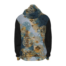 Load image into Gallery viewer, Unisex Kimono Zipper Hoodie D
