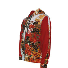 Load image into Gallery viewer, Unisex Kimono Zipper Hoodie G
