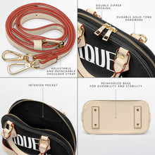 Load image into Gallery viewer, Dome Satchel Handbag – ONIQUE / Black
