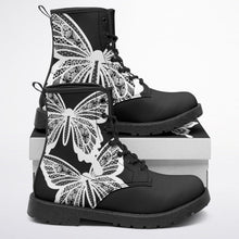 Cargar imagen en el visor de la galería, Unisex Classic Vegan Leather Boots D
