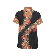 Charger l&#39;image dans la galerie, Samurai Shogun crest art Short Sleeve Shirt V
