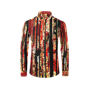 Samurai Shogun crest art Long Sleeve Shirt J