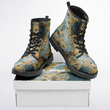 Laden Sie das Bild in den Galerie-Viewer, Unisex Classic Vegan Leather Boots C
