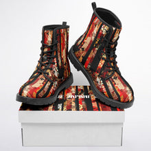 Cargar imagen en el visor de la galería, Unisex Classic Vegan Leather Boots E
