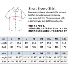Load image into Gallery viewer, シャツの図を半袖に修正したサイズ表
