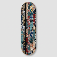 Cargar imagen en el visor de la galería, Illustrative mockup of Japanesque 9 grip tape applied to a skateboard deck, viewed from above. Skateboard not included.
