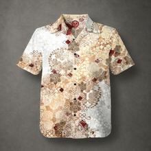 画像をギャラリービューアに読み込む, Kimono Aloha Shirt D・前面
