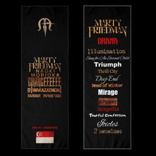 Laden Sie das Bild in den Galerie-Viewer, MARTY FRIEDMAN ASIA TOUR – CITY EXCLUSIVE TOWEL SINGAPORE
