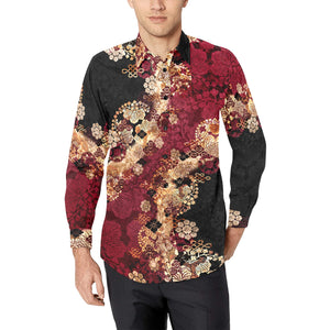 Kimono design Long Sleeve Shirt with Marty Friedman Logo C