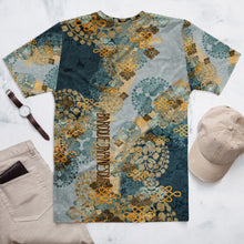 Load image into Gallery viewer, Kimono crest Blue Men&#39;s T-shirt
