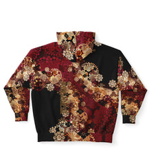Load image into Gallery viewer, Japanese Kimono design Zip-up Hoodie
