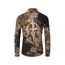 Load image into Gallery viewer, Kimono design Long Sleeve Shirt with Marty Friedman Japan tour edition
